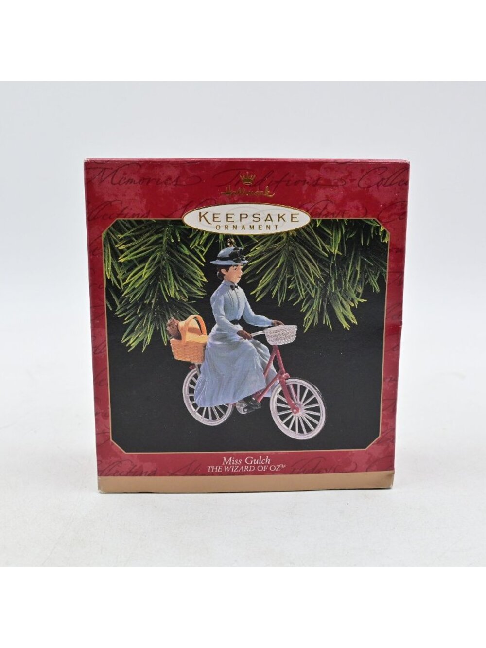 Hallmark Keepsake Wizard Of Oz Miss Gulch Christmas Ornament Vintage 1996